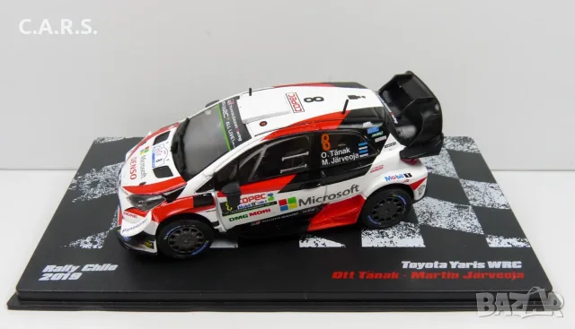 НОВА Метална количка Toyota Yaris WRC - Мащаб 1:43, снимка 4 - Колекции - 55626237