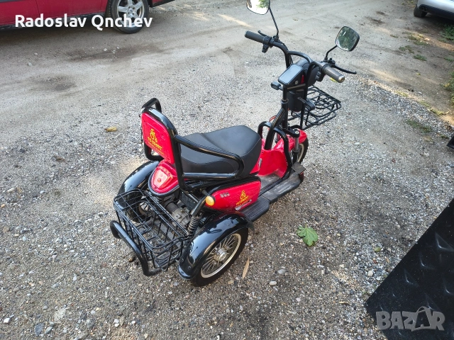 електрическа триколка, снимка 5 - Инвалидни скутери - 55127930