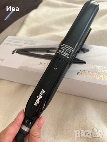 Преса за коса Babyliss с дестилирана вода, снимка 2 - Преси за коса - 54414383