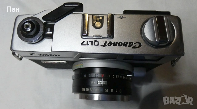 Телеметричен апарат Canon Canonet QL-17 G III, снимка 2 - Фотоапарати - 54742418