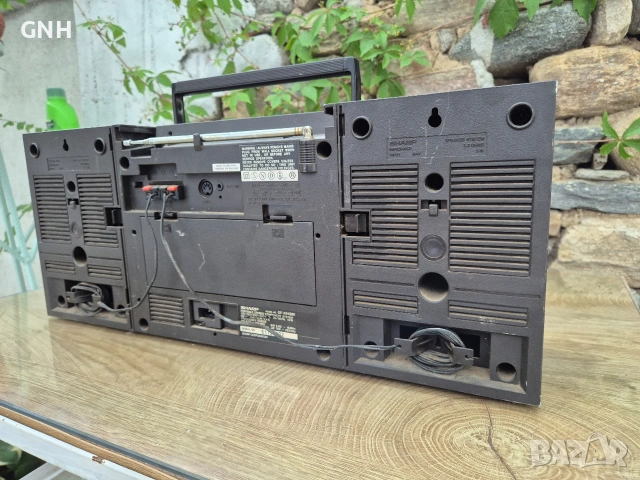Радиокасетофон Sharp GF-A1H(BR), снимка 7 - Радиокасетофони, транзистори - 55188885