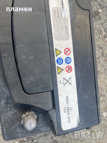 Акумулатор 75ah , снимка 2 - Части - 55579544