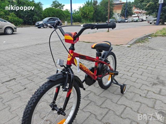 PA Детски велосипед 18" CASPER червен