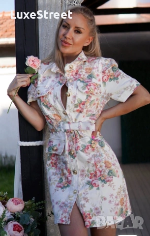 🌸 Елегантна Дамска  Рокля 