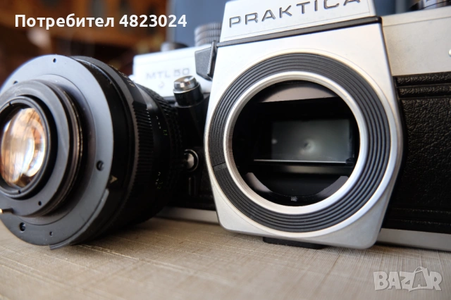 Praktica MTL50 & Pentacon auto 50mm f1.8 Lens. M42 Mount, снимка 18 - Фотоапарати - 54664415