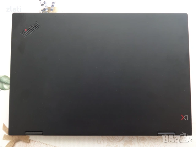 Таблет и Лаптоп 2в1 Lenovo ThinkPad X1 Yoga i7-8650U/RAM 16GB/NVMe SSD 256GB /4G LTE-A Nano-SIM, снимка 6 - Лаптопи за работа - 54691782