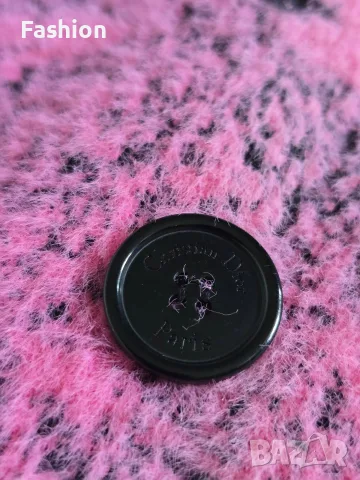 Луксозно палто + шал CHRISTIAN DIOR. Има джобове. , снимка 3 - Палта, манта - 55312370