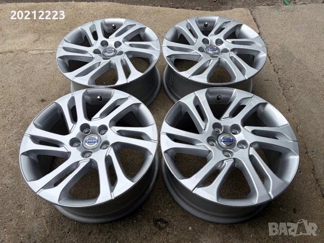 4 броя алуминиеви джанти за Volvo XC70 17, снимка 2 - Гуми и джанти - 54509558