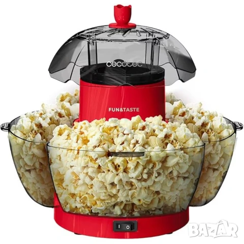 Машина за пуканки Cecotec Fun&Taste P'Corn Easy с мощност 1200 W