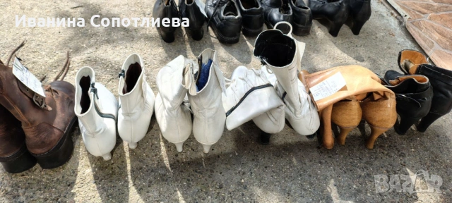 Продавам обувки, боти и ботуши естествена и изкуствена кожа , снимка 2 - Дамски ботуши - 53990153