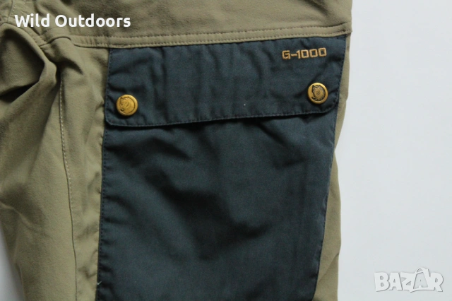 FJALLRAVEN Keb shorts - мъжки къси панталони, размер 46 (S), снимка 4 - Спортни дрехи, екипи - 54742043