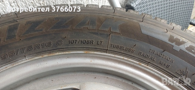 Резервна гума с джанта за Iveco Daily , снимка 6 - Гуми и джанти - 54885967