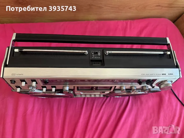 AIWA TRP 955E boombox , снимка 10 - Радиокасетофони, транзистори - 55328054
