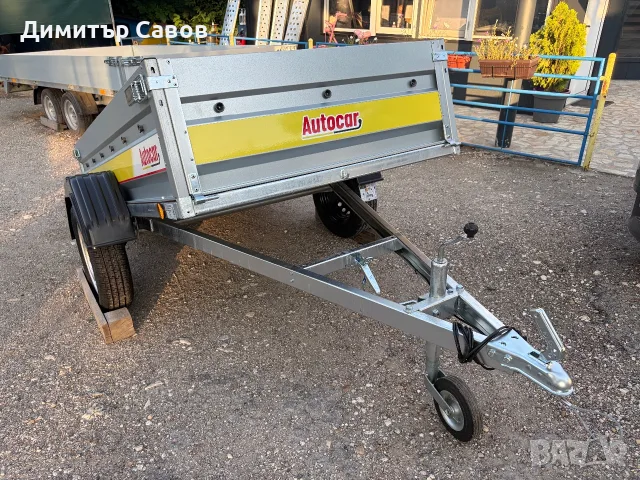 Туристическо, самосвално ремарке AUTOCAR TANK 210 до 750kg., снимка 9 - Ремаркета - 55360430