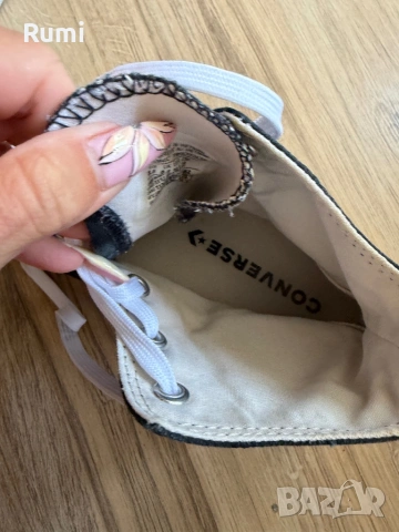 Оригинални черни Кецове Converse Platform ! 39,5 н, снимка 7 - Кецове - 54656950