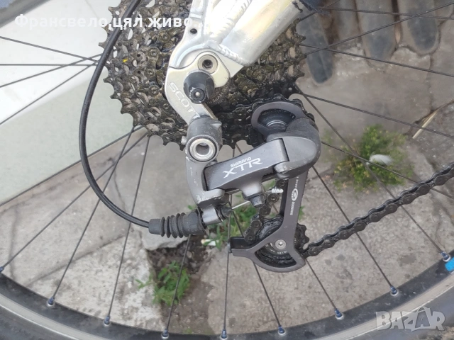 26 цола карбон велосипед колело размер 48, Scott, Shimano xtr, rock shox sid , снимка 8 - Велосипеди - 54824327