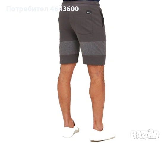 Класически мъжки шорти SOLID 100% памук, размер L и XL, снимка 2 - Къси панталони - 54838725