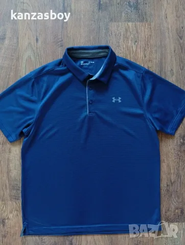 Under Armour - страхотна мъжка тениска КАТО НОВА ХЛ, снимка 4 - Тениски - 55319276
