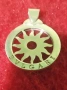 BVLGARI сребърен 925 медальон, снимка 5