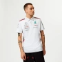 Mercedes-AMG PETRONAS 2024 Mens Team Polo - White, снимка 4