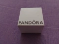 Пандора сребърни обеци нови с камък, снимка 2