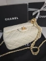 Chanel Flap Bag gold square Дамска Чанта От Естествена Телешка Кожа Код Brand Luxury Fashion28, снимка 9