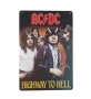 AC/DC Метална Декорация за Стена, снимка 1
