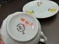 Стар български порцелан детски комплект , снимка 6
