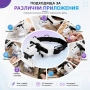 Професионална мощна увеличителна лупа за глава с LED осветление за часовникари бижутери око лед , снимка 7