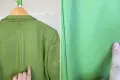 М размер Като Ново Естествена Кожа Дамско Кожено Яке Зелено Цип Джобове Мека Кожа, снимка 8