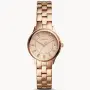 Fossil rose gold watch , снимка 1