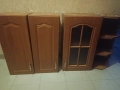 Продавам запазени кухненски шкафове в цвят орех. Подходящи за кухня, вила или обзавеждане на апартам, снимка 1