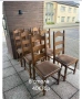 трапезни столове от дъбов масив, снимка 5