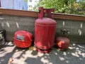 Газови бутилки/котлони различни модели (годни), снимка 1