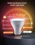 Комплект 4 броя смарт LED крушки Govee H600D GU10 RGBWW, снимка 9