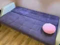 Разтегателен диван с място за съхранение, снимка 3