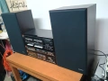 Сет SANYO. Made in Japan. Трилентови колони с 8 инчов бас. Прекрасен звук. Изпращам видео. , снимка 8