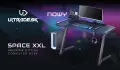 Геймърско Бюро Ultradesk Space XXL RGB 18м Гаранция, снимка 1