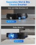 РОБОТ прахосмукачка ECOVACS DEEBOT X11 OmniCyclone 19500Pa [НОВА], снимка 5