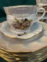 Руски порцелан-нов рядък сервиз Птици, Коростен, СССР, снимка 6