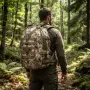 Военна тактическа раница 55L – водоустойчива, с MOLLE система и отделение за лаптоп, пустинен камуфл, снимка 6