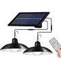 Двойни соларни LED лампи. , снимка 3