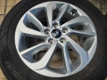 Лети джанти 17ки 5х112 Hyundai + летни гуми 225/60/17 Hankook, снимка 4