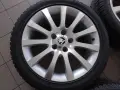 4бр. ал. джанти Skoda (оригинални) 5x112 , 7x17 , ET45, снимка 1