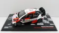 НОВА Метална количка Toyota Yaris WRC - Мащаб 1:43, снимка 4