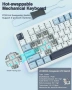 Механична клавиатура AULA F87 Wireless 75% TKL, снимка 5