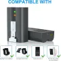 Комплект 2 батерии 6040mAh 3.65V за Ring Video Doorbell и Stick Up Cam V4, снимка 2