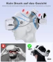 MQ4000 VR Elite Head Strap – комфортен head strap за Meta Quest 2 / Quest 3 с 2 батерии 6700mAh, снимка 3