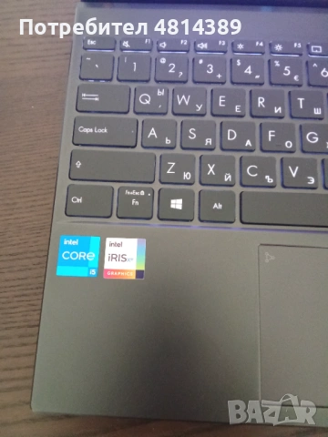Asus Zenbook14 (UX425EA) i5 11th Gen 512GB SSD, снимка 4 - Лаптопи за работа - 54385485