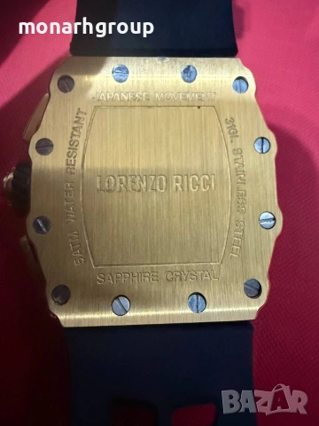 Мъжки часовник Lorenzo Ricci/316L, снимка 7 - Мъжки - 54646484